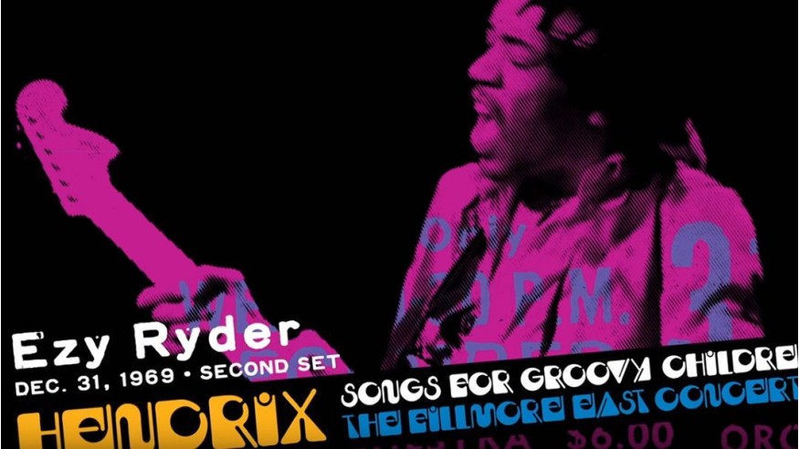 Jimi Hendrix : découvrez une version inédite du classique «Ezy Ryder» au Fillmore East  !