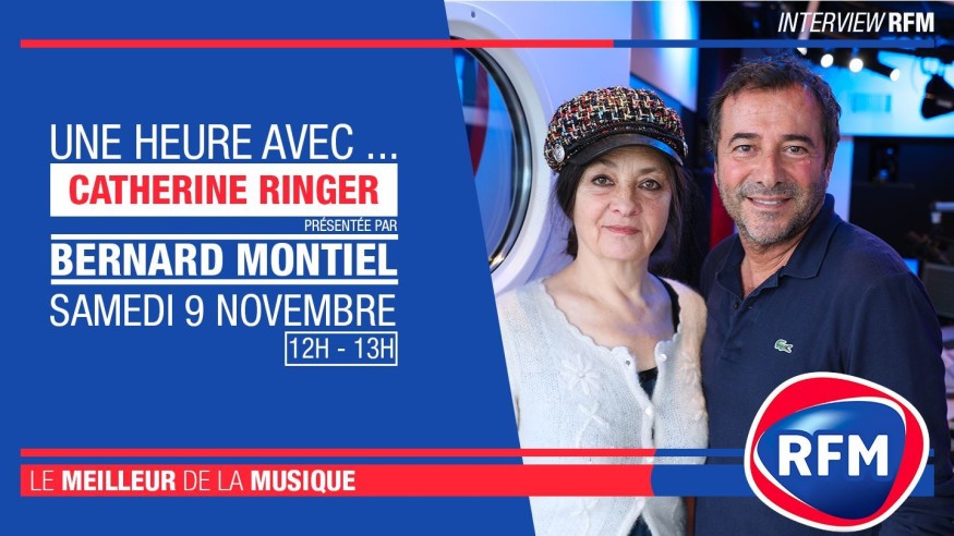Samedi 9 novembre : Catherine Ringer est l’invitée de Bernard Montiel