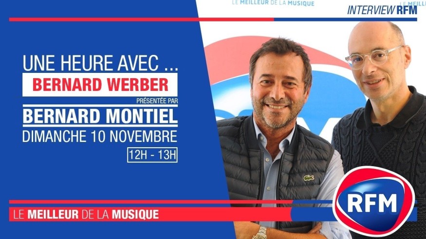 Dimanche 10 novembre : Bernard Werber est l’invité de Bernard Montiel