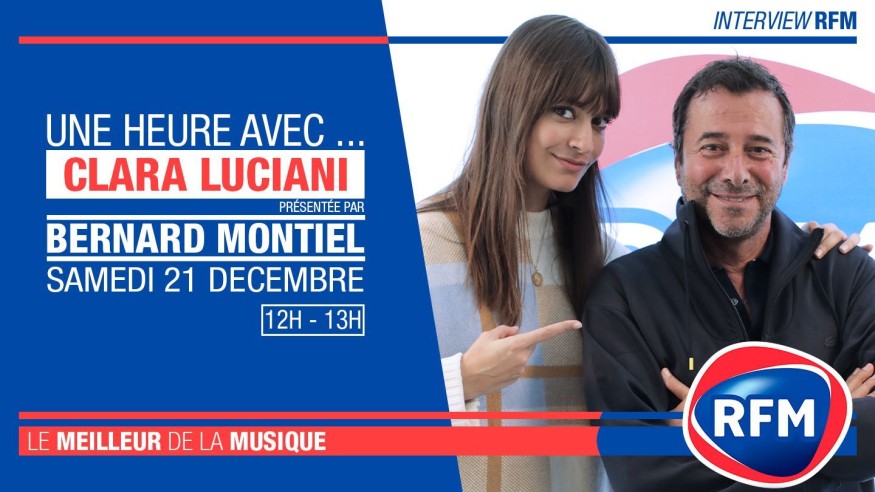 Samedi 21 décembre : Clara Luciani est l'invitée de Bernard Montiel