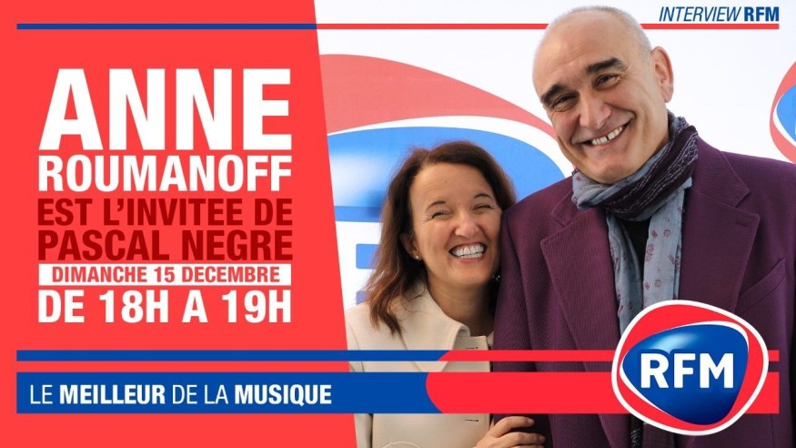 Dimanche 15 décembre : Anne Roumanoff est l'invitée de Pascal Nègre