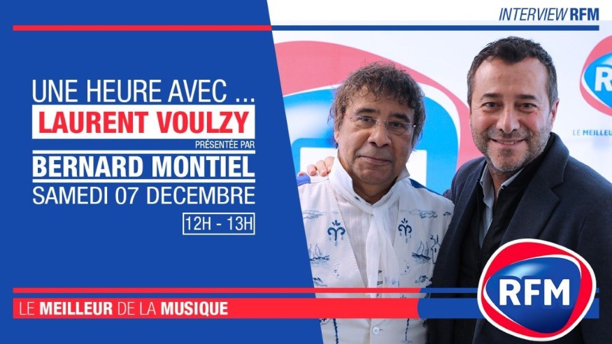 Samedi 7 décembre : Laurent Voulzy est l’invité de Bernard Montiel