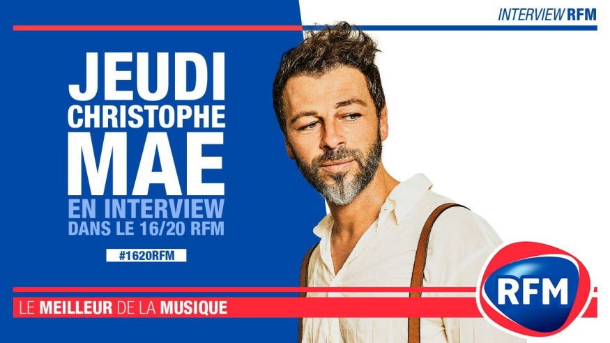 Jeudi 19 décembre : Christophe Maé est l'invité du 16/20