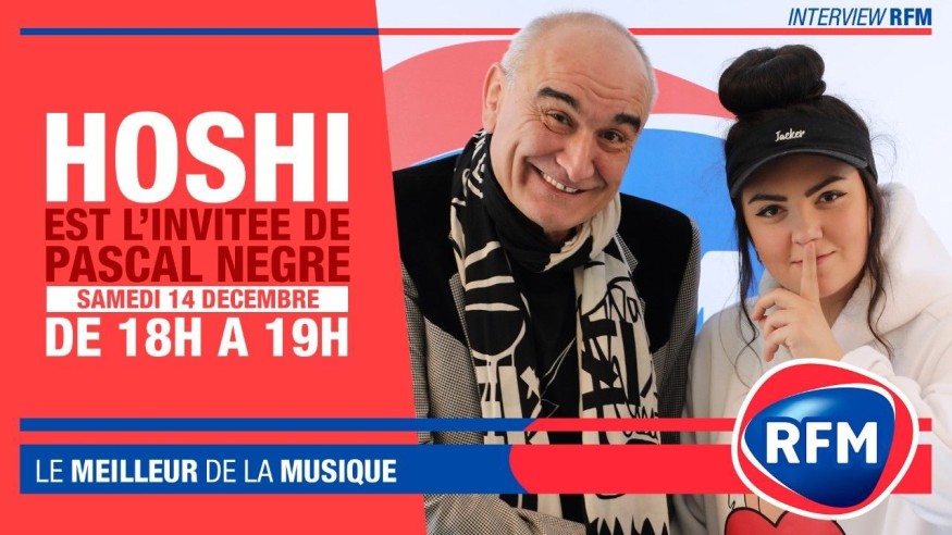Samedi 14 décembre : Hoshi est l'invitée de Pascal Nègre