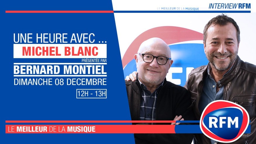 Dimanche 8 décembre, Michel Blanc est l’invité de Bernard Montiel