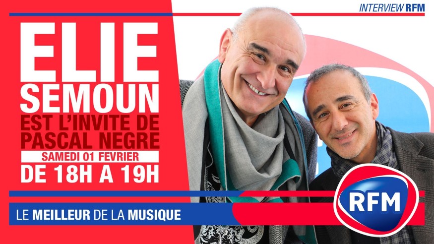 Samedi 1er février : Elie Semoun est l’invité de Pascal Nègre