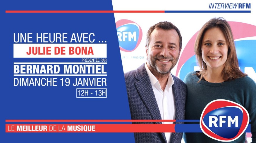 Dimanche 19 janvier : Julie De Bona est l’invitée de Bernard Montiel
