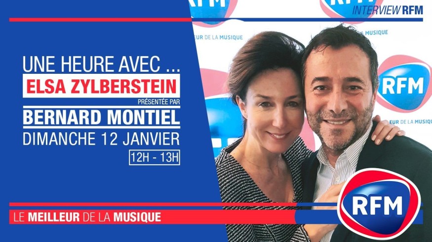 Dimanche 12 janvier : Elsa Zylberstein est l’invitée de Bernard Montiel