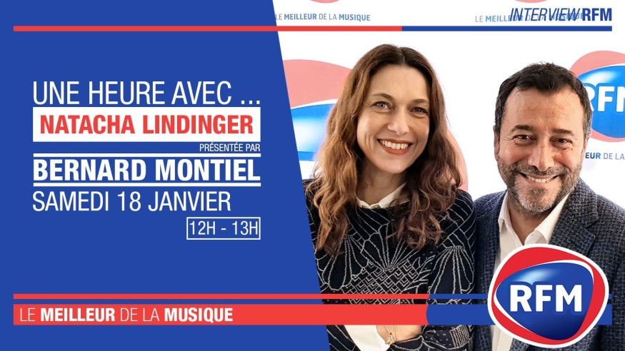 Samedi 18 janvier, Natacha Lindinger est l’invitée de Bernard Montiel