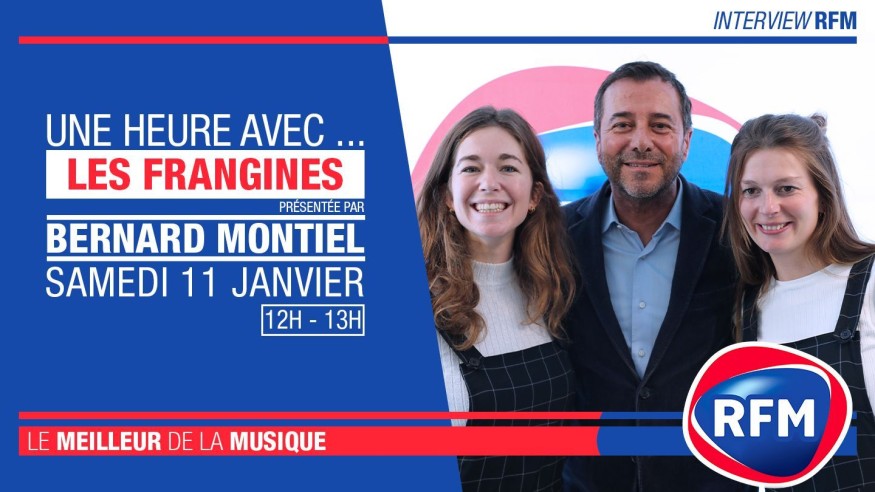 Samedi 11 janvier : Les Frangines sont les invitées de Bernard Montiel
