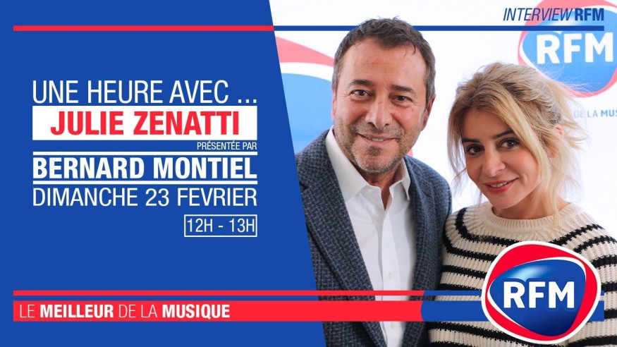Dimanche 23 février : Julie Zenatti est l'invitée de Bernard Montiel