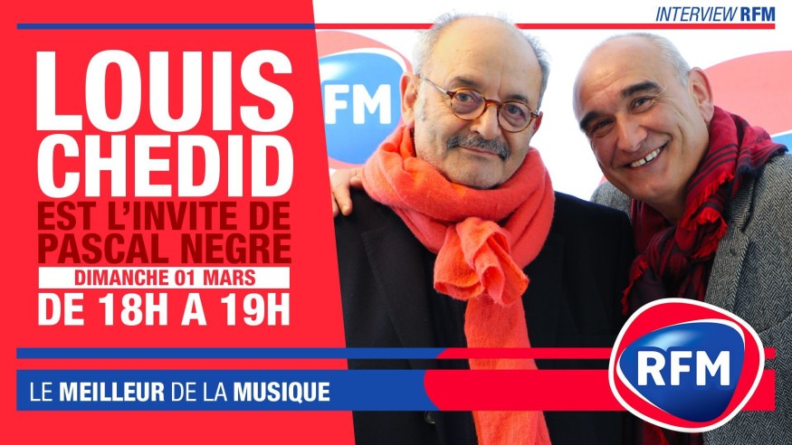 Dimanche 1er mars, Louis Chedid est l’invité de Pascal Nègre