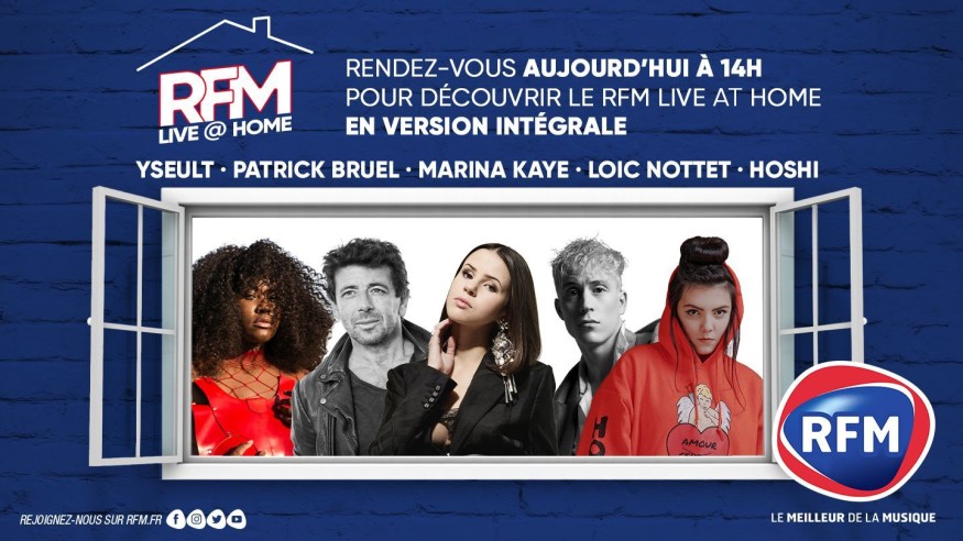 RFM Live@Home: Retrouvez l’intégrale de la semaine!