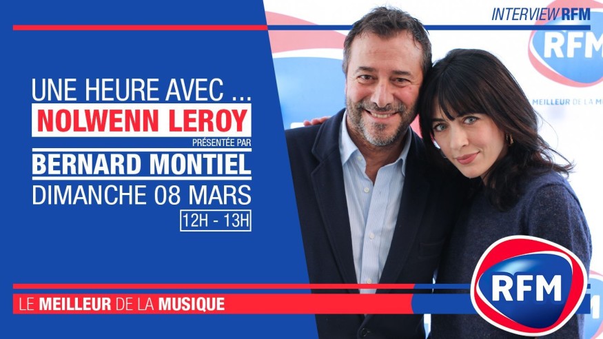 Dimanche 8 mars : Nolwenn Leroy est l'invitée de Bernard Montiel