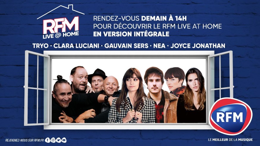 RFM Live @ Home : découvrez l'intégrale de la troisième semaine