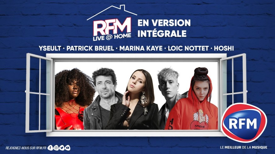 RFM Live @ Home : découvrez l'intégrale de la première semaine