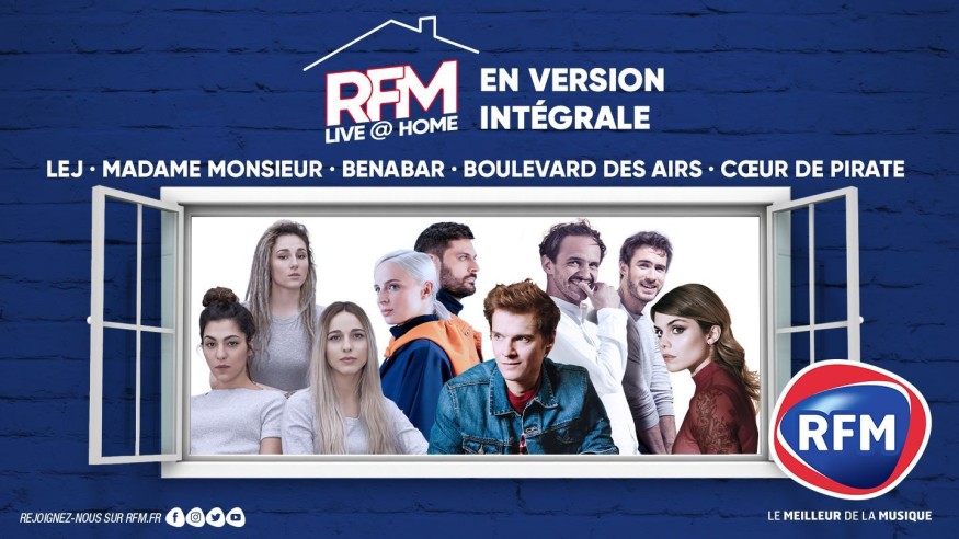 RFM Live @ Home: Découvrez l’intégrale de la quatrième semaine