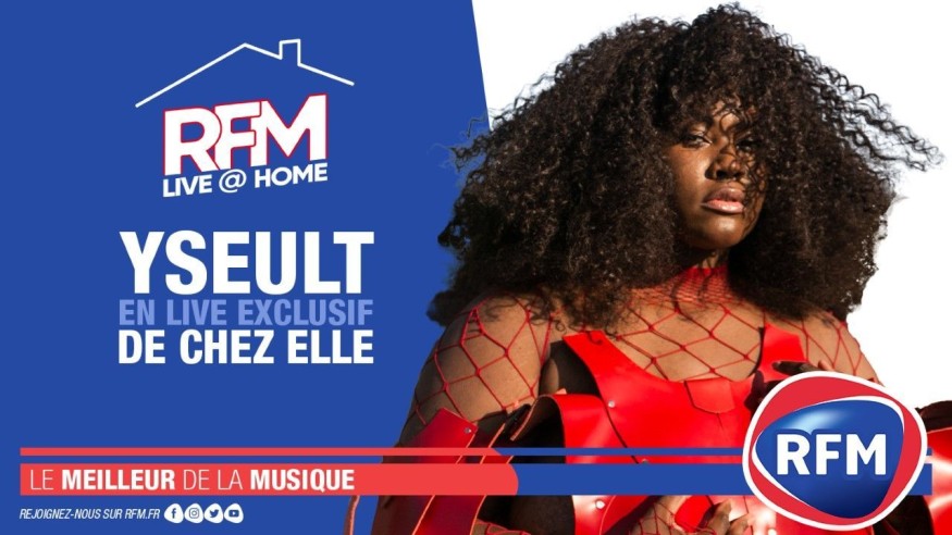 Yseult: Découvrez son live depuis chez elle pour RFM!
