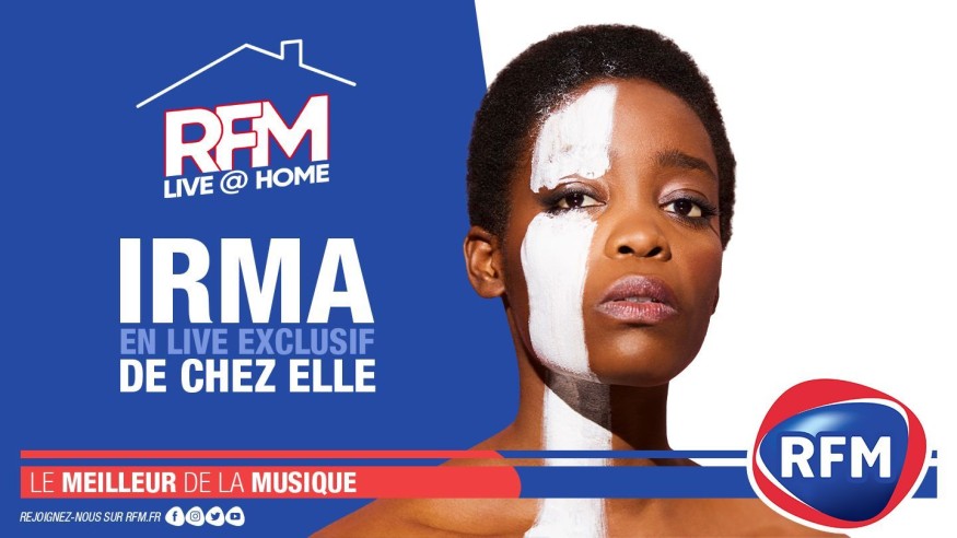 RFM Live @ Home: Irma chante depuis chez elle!