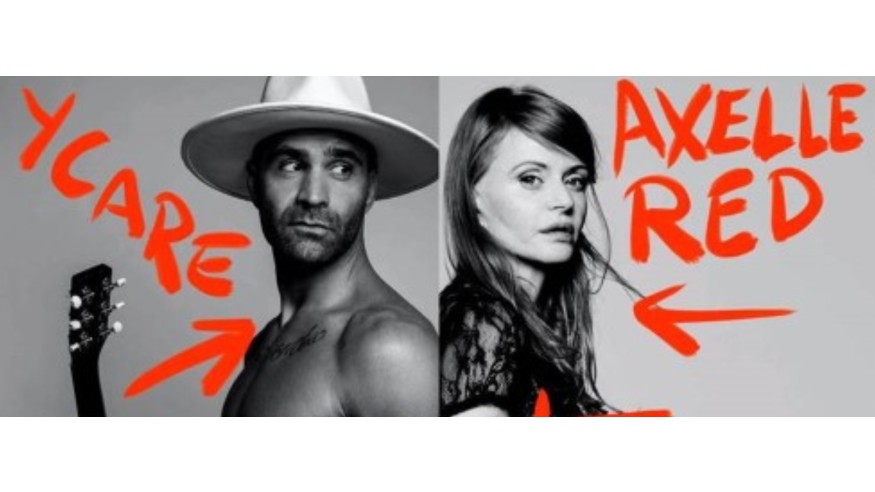 Ycare & Axelle Red : leur nouveau single «I don't care (Je m'en moque)» disponible le 10 avril 2020 !