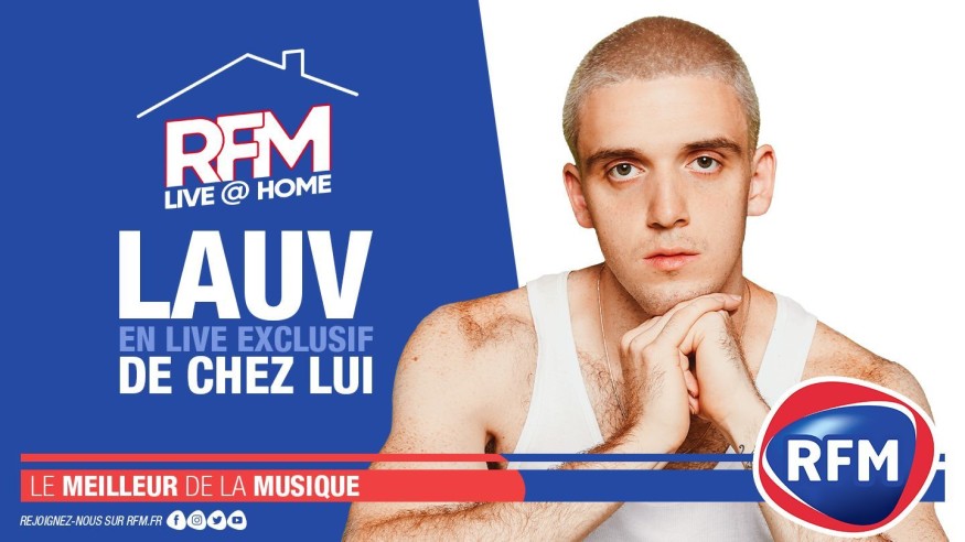 RFM Live @ Home: Lauv chante depuis chez lui!