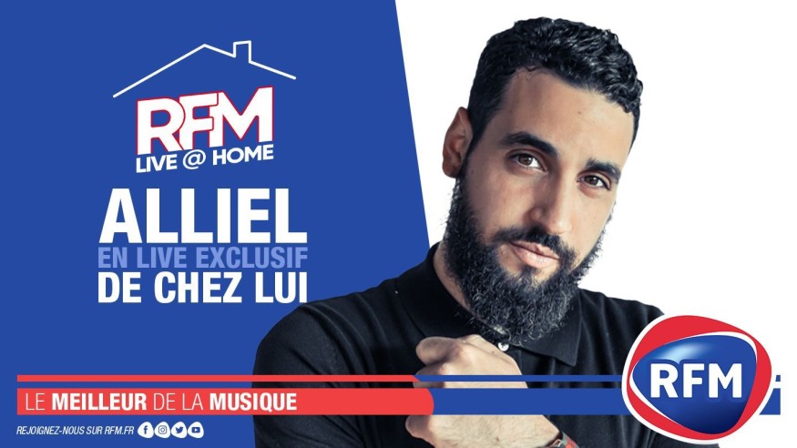 RFM Live @ Home: A 14h, retrouvez un live exclusif d’Alliel