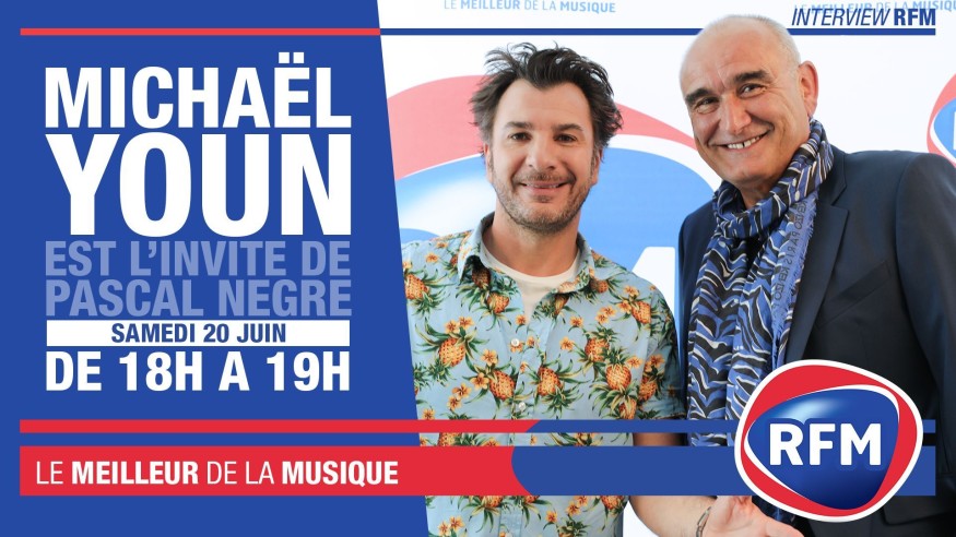 Samedi 20 juin, Michaël Youn est l’invité de Pascal Nègre