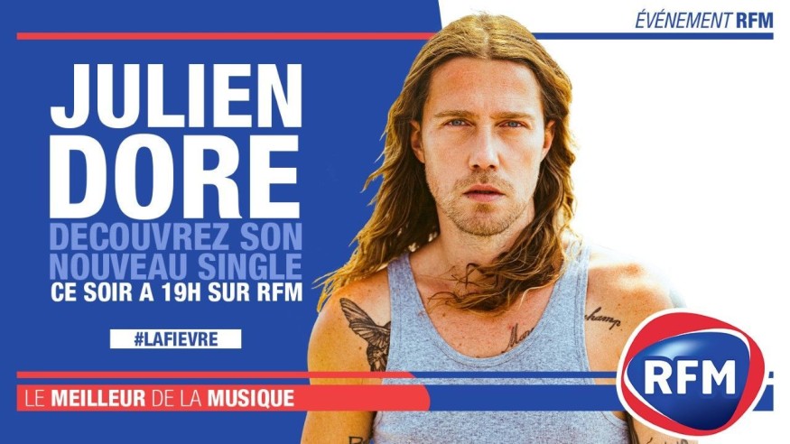 Ce soir à 19h: découvrez le nouveau single de Julien Doré