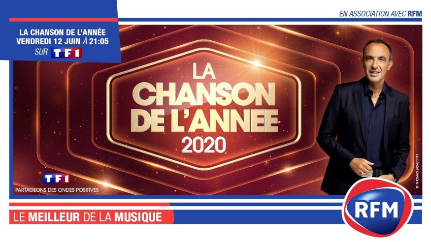 RFM partenaire de «LA CHANSON DE L’ANNEE» sur TF1