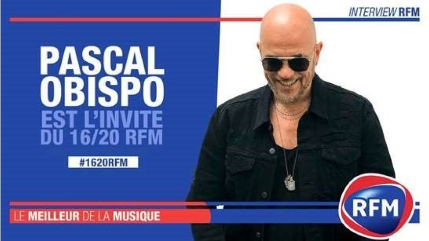 Mercredi 24 juin : Pascal Obispo est l’invité du 16/20 !