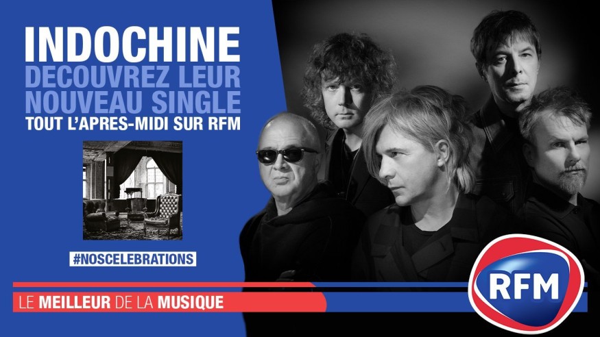 «Nos célébrations» : découvrez le nouveau single d'Indochine sur RFM