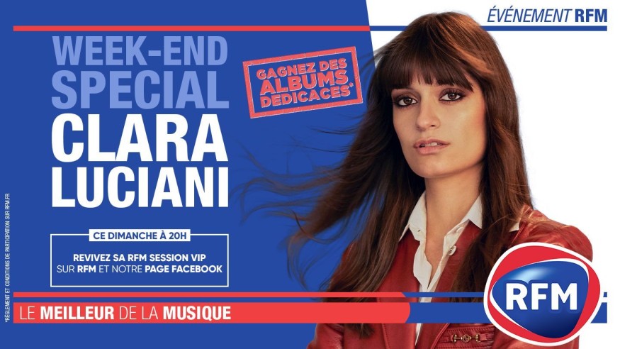 Weekend spécial Clara Luciani : gagnez des collectors dédicacés
