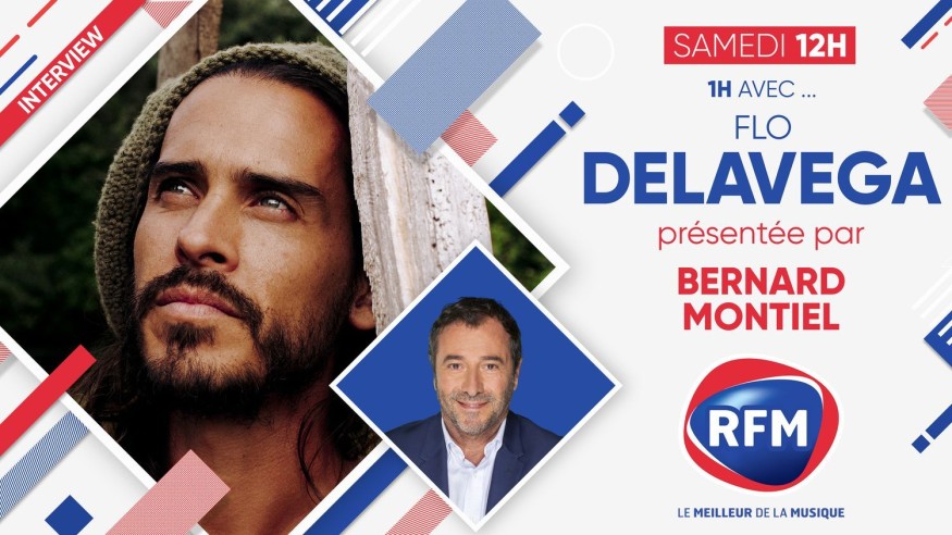 Samedi 26 septembre: Flo Delavega est l'invité de Bernard Montiel