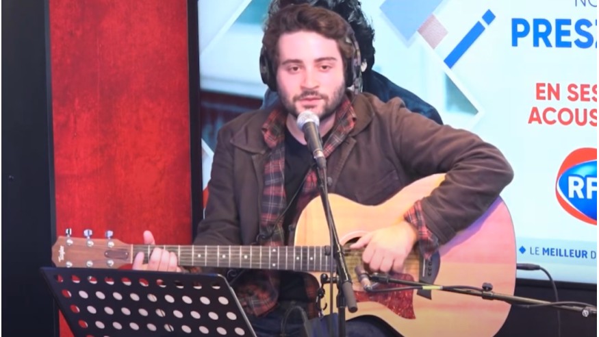 Session acoustique RFM: Noé Preszow interprète «A nous» et «Que tout s’danse» !