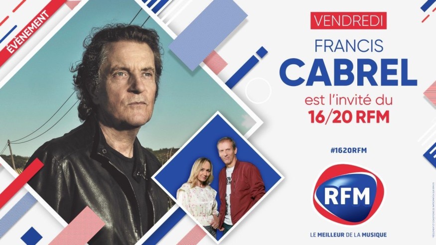 Vendredi 15 octobre: Francis Cabrel est l'invité du 16/20
