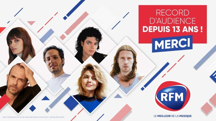 RFM, meilleure audience depuis 13 ans