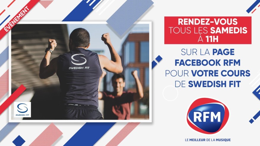 Gardez la forme avec les cours de Swedish Fit sur la page Facebook RFM !
