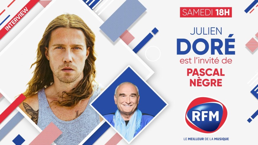 Samedi 12 septembre: Julien Doré est l'invité de Pascal Nègre