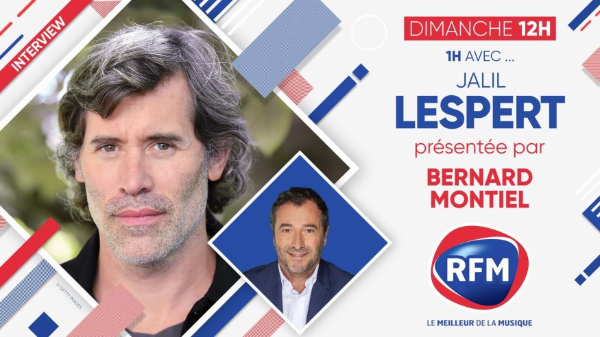 Dimanche 4 octobre : Jalil Lespert est l'invité de Bernard Montiel
