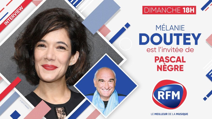 Dimanche 4 octobre : Mélanie Doutey est l’invitée de Pascal Nègre