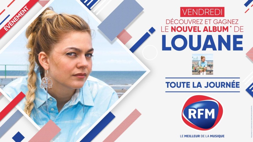 Vendredi 23 octobre: découvrez et gagnez le nouvel album de Louane !