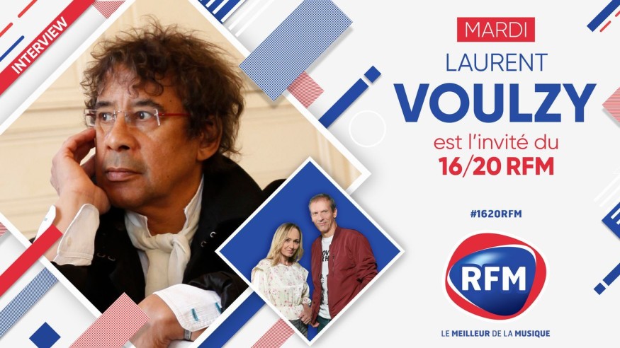 Mardi 27 octobre: Laurent Voulzy est l'invité du 16/20 RFM