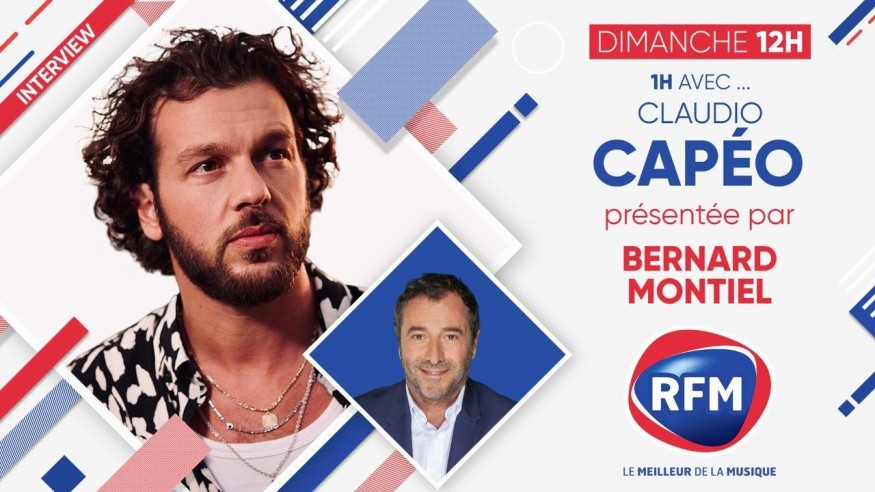 Dimanche 13 décembre: Claudio Capéo est l'invité de Bernard Montiel