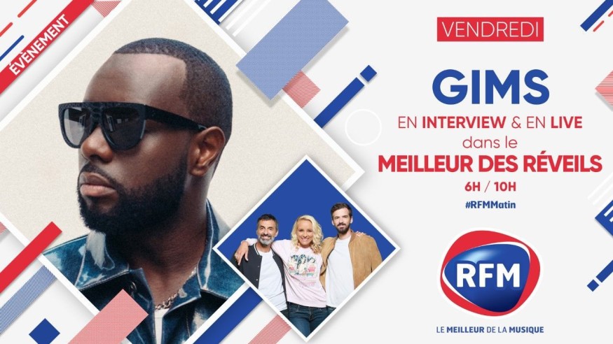 Vendredi 11 décembre: Gims est l'invité du Meilleur des Réveils