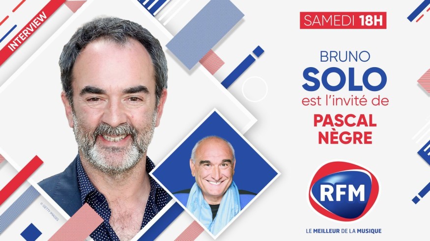 Samedi 26 septembre: Bruno Solo est l'invité de Pascal Nègre