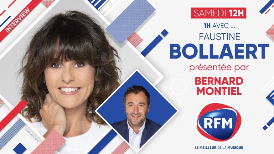 Samedi 7 novembre: Faustine Bollaert est l'invitée de Bernard Montiel