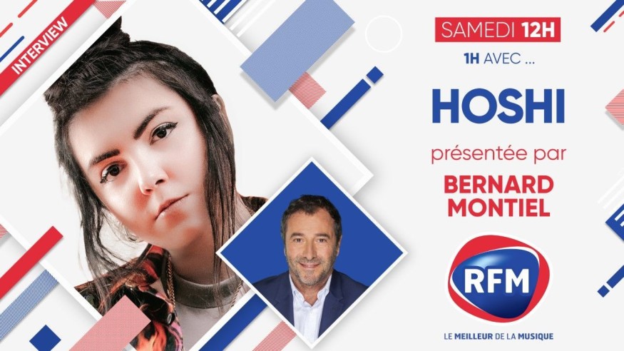 Samedi 10 octobre : Hoshi est l'invitée de Bernard Montiel