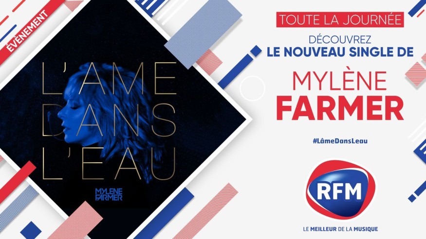 Vendredi 18 septembre: découvrez le nouveau single de Mylène Farmer toute la journée sur RFM !