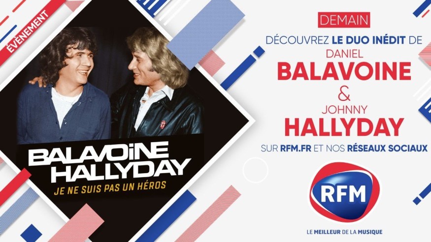 Vendredi18 décembre : découvrez le duo inédit de Daniel Balavoine et Johnny Hallyday !