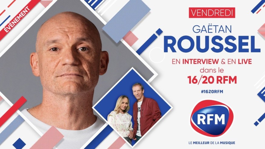Vendredi 20 novembre: Gaëtan Roussel est l'invité du 16/20